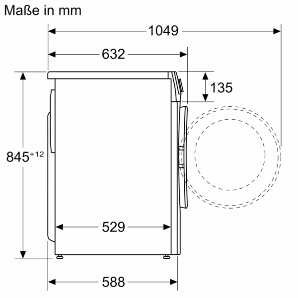 CONSTRUCTA CWF14J05 Waschmaschine (7 KG, MAX. 1400 U/MIN., Frontlader) – Bild 10