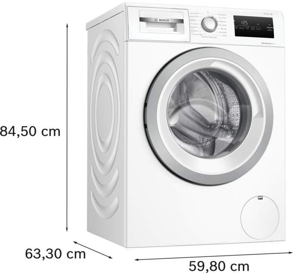 BOSCH WAN28127 Serie 4, Waschmaschine (8 kg, max. 1400 U/min., Frontlader) – Bild 12