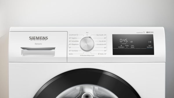 SIEMENS WM14N002 iQ300, Waschmaschine (8 kg, max. 1400 U/min., Frontlader) – Bild 2