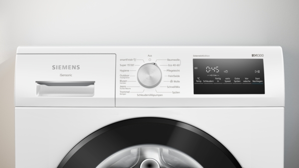 SIEMENS WM14N2S8AT iQ300, Waschmaschine (8 kg, max. 1400 U/min., Frontlader) – Bild 2