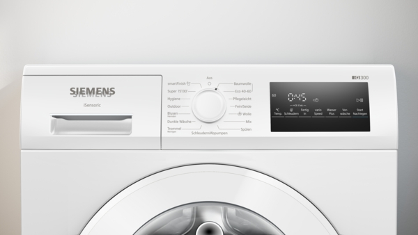 SIEMENS WM14N271 iQ300, Waschmaschine (8 kg, max. 1400 U/min., Frontlader) – Bild 2