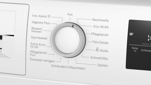 BOSCH WAN28127 Serie 4, Waschmaschine (8 kg, max. 1400 U/min., Frontlader) – Bild 9