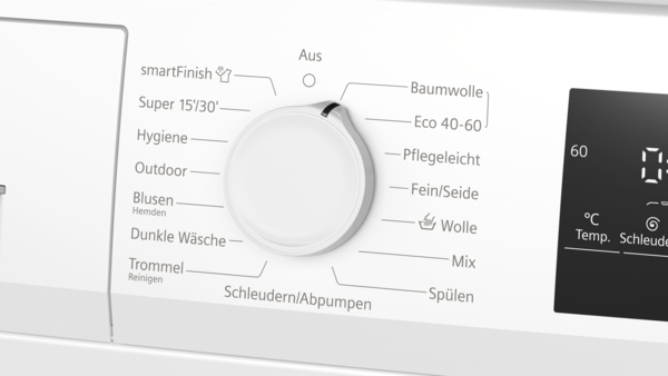 SIEMENS WM14N271 iQ300, Waschmaschine (8 kg, max. 1400 U/min., Frontlader) – Bild 3