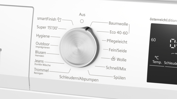 SIEMENS WM14N2S8AT iQ300, Waschmaschine (8 kg, max. 1400 U/min., Frontlader) – Bild 3