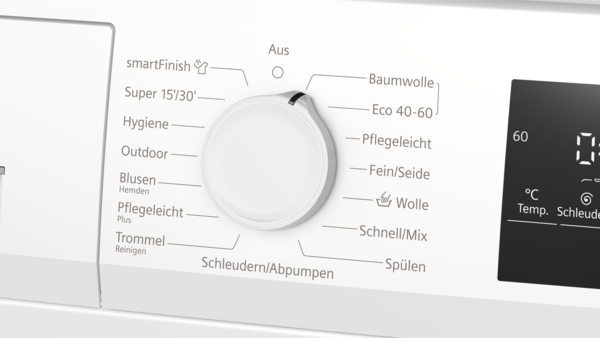SIEMENS WM14N127 iQ300, Waschmaschine (8 kg, max. 1400 U/min., Frontlader) – Bild 4