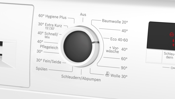 BOSCH WGE02471 Serie 2, Waschmaschine (7 kg, max. 1400 U/min., Frontlader) – Bild 3