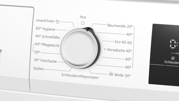 SIEMENS WM14N095 iQ300, Waschmaschine (8 kg, max. 1400 U/min., Frontlader) – Bild 3