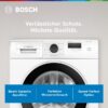 BOSCH WGE02490 Serie 2, Waschmaschine (7 kg, max. 1400 U/min., Frontlader) - Thumbnail Image 2