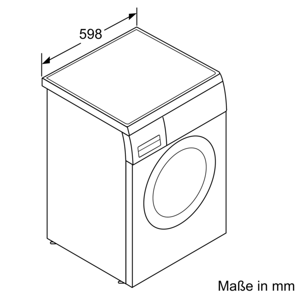 CONSTRUCTA CWF14T01U Waschmaschine UNTERBAUFÄHIG (9 KG, MAX. 1400 U/MIN., Frontlader) – Bild 10